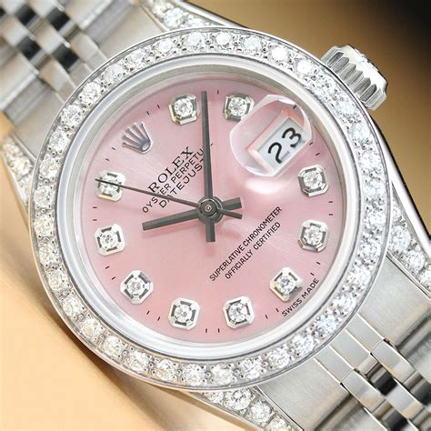 pastilla rolex rosa|Reloj Rolex Lady.